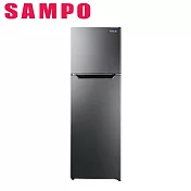 SAMPO聲寶250公升變頻雙門冰箱SR-M25D不鏽鋼色