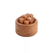 【野一夏】天然木質精油小柴堆擴香木-附精油乙瓶 精油擴香木 香氛木 香薰擴香木 香氛居家 汽車香氛木 室內擴香 精油木 車内薰香木 木製擺件 -烏壇木