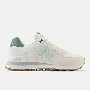 New Balance 574 [WL574CGR] 女 運動休閒鞋 復古鞋 麂皮 舒適 緩震 果凍綠