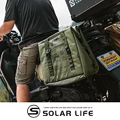 樂活不露 魔術師保冰袋20L.折疊保冷袋 軟式保冷箱 野餐釣魚 露營保冰袋 保溫冰桶 戰術綠