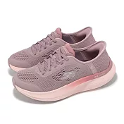 Skechers 休閒鞋 Go Walk Max Walker-Ayva Slip-Ins 女鞋 粉 紫 緩衝 健走鞋 125067MVE 23cm MAUVE