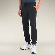 【紐西蘭Icebreaker】男 Shifter II 休閒抽繩長褲-JN200 M 黑色