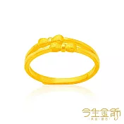 今生金飾 倩影戒 黃金戒指
