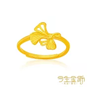 今生金飾 花藝戒 黃金戒指