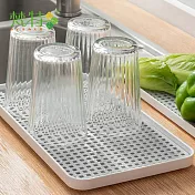 【梵特】日系方款雙層瀝水盤/碗盤瀝水托盤/瀝水杯架