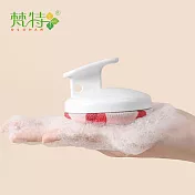 【梵特】手握式搓澡刷/沐浴去角質按摩刷(附替換搓布2入)