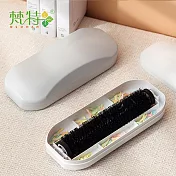 【梵特】滾動式多功能清潔刷/除塵刷/除屑除毛刷- 灰色