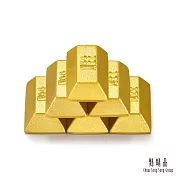 【點睛品】網路獨家款 珍藏金磚造型小金豆6塊 (1.56錢/6克)_計價黃金