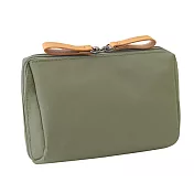 E.City_簡約多功能口紅化妝收納包 草綠