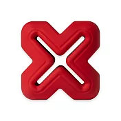 PetDreamHouse 幾何藏食彈跳玩具-百變趣彈系列-紅X | 狗玩具 貓玩具 藏食玩具 拋接玩具