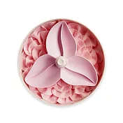 PetDreamHouse 旋轉益智慢食碗-組合-花花世界-粉 | 寵物碗 藏食碗 嗅聞碗