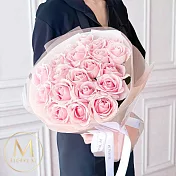 【Floral M】Pink Lover 粉色戀人玫瑰鮮花花束