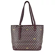 Faure Le Page Daily Battle 27 經典logo開放托特包- 酒紅