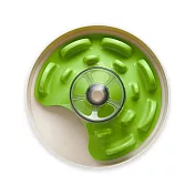 PetDreamHouse 旋轉益智慢食碗-UFO迷宮-綠 | 寵物碗 藏食碗 嗅聞碗