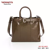 【vensers】牛皮潮流個性包肩背包(NH632801棕色)