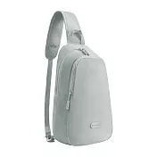 《TRAVELON》輕便雙層斜背胸包 - 太空灰