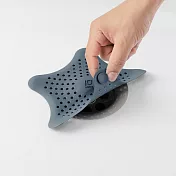 《Umbra》海星水槽濾網 - 煙灰藍15cm