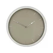 《Umbra》簡約復古掛鐘(奶油白30cm) | 壁掛 時鐘