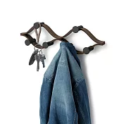 《Umbra》Montage壁掛式收納架 - 波浪褐棕