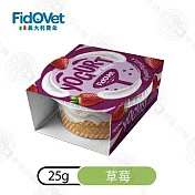 6入組 FIDOVET義大利費朵 犬用優格25g 天然水果粉 酵母MOS益生元- 草莓25g x6入