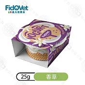 6入組 FIDOVET義大利費朵 犬用優格25g 天然水果粉 酵母MOS益生元- 香草25g x6入
