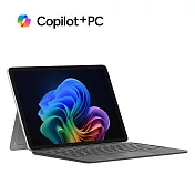 Microsoft 微軟 Surface Pro 12吋(SXP/16G/256G/Win11)白金 EP2-27656 搭配特製專業鍵盤組(無內附手寫筆)