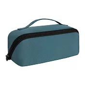 《TRAVELON》180度展開式3C配件收納包 - 杜松青