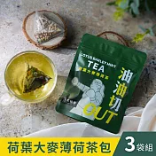 【茶曉得】油油切OUT-荷葉大麥薄荷茶（3袋組）