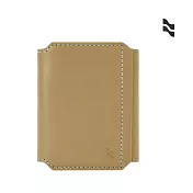 【LOJEL】ILOJ 輕便摺疊皮夾-沙丘米色