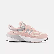 New Balance 990 V6 [PV990PK6] 中童 休閒鞋 運動 復古 W楦 魔鬼氈 舒適 透氣 雲霧粉