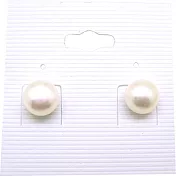 BILLY KING 貝麗晶  天然珍珠925銀針耳環  EP76-8
