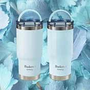 【德國Buderus】陶瓷手提樂GO冰霸杯710ml-超值2入組  淺藍(亮面+霧面)