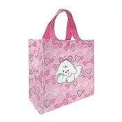 Sunny Bag x WDOG汪來汪趣 - 小方形防水購物袋 - 貴賓的甜蜜午茶