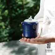 【陸寶LOHAS】太平有象旅行茶具組 國立故宮博物院１００週年院慶 故宮精品特別聯名 東方藝術 文創好禮  寶石藍