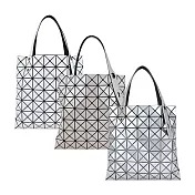 ISSEY MIYAKE 三宅一生 BAOBAO PRISM 7x7亮面手提包-任選色 銀