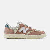 New Balance T500 男女復古休閒鞋-CT500GB-D US4.5 楓紅棕