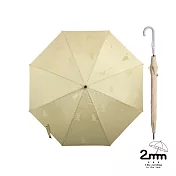 2mm 韓系創意遇水變萌猫蝴蝶結晴雨兩用自動開直傘/雨傘/智能傘_5色任選 _奶茶色
