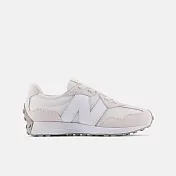 New Balance 327 寬楦 男女大童 休閒鞋 PH327LW-W 17.5 白色