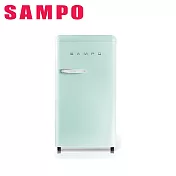SAMPO聲寶99公升定頻單門冰箱SR-C10(E)香氛綠