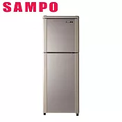 SAMPO聲寶140公升定頻雙門冰箱SR-C14Q(Y9)晶鑽金