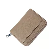 【COMET】RFID防盜日幣分格零錢包-絲印款(日幣錢包 日本零錢包 日幣零錢包 日元 日圓 防盜錢包/716-1) 風衣灰