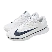 Nike 硬地網球鞋 Zoom Vapor Pro 3 HC PRM WIMB 男鞋 白 海軍藍 抓地 氣墊 HJ6771-100 27.5cm WHITE/MIDNIGHT NAVY