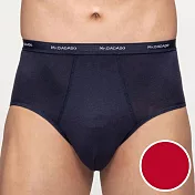 DADADO-基礎系列 M-3L高腰三角褲包4件組(紅) GS6175QRE M 紅色