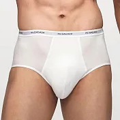 DADADO-基礎系列 M-3L高腰三角褲包4件組(白) GS6175QWT M 白色