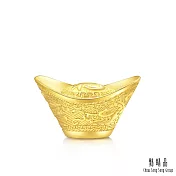 【點睛品】納福元寶 黃金擺件_計價黃金(約1錢)