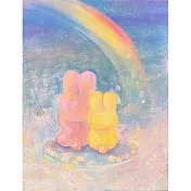 【玲廊滿藝】徐主音-彩虹的約定31.5x41cm