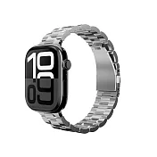 MAGEASY Noble 不鏽鋼鏈錶環 for Apple Watch 44/45/46/49mm 銀色