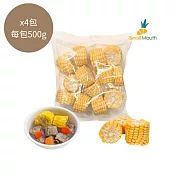 【小嘴水果】冷凍臺灣黃玉米x4包(500g/包 專利電磁保鮮技術)