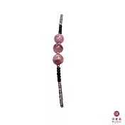 BILLY KING 貝麗晶 【半寶石系列-2】( BK402-粉碧璽) 粉碧璽手鍊