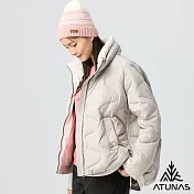【ATUNAS 歐都納】女款都會保暖羽絨外套A8GA2521W- M 玫瑰金